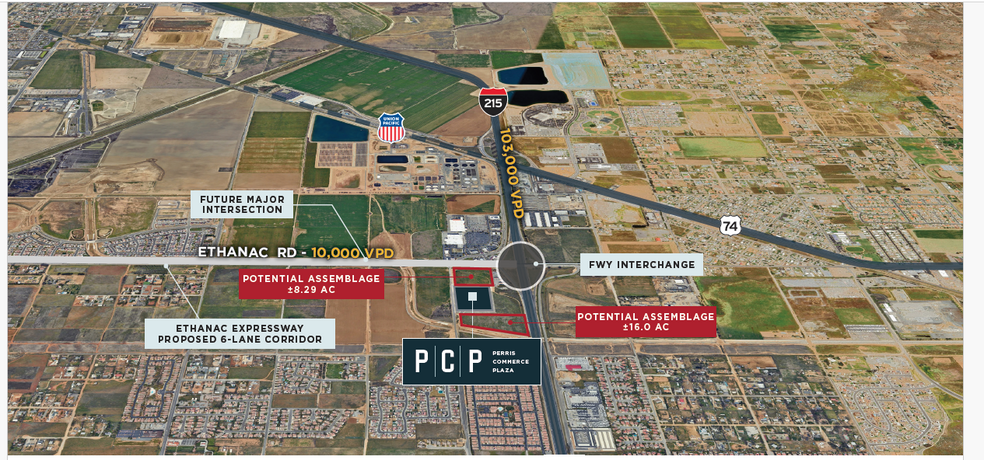 SEC PATRICIA LN & BARNETT RD, Menifee, CA en venta - Foto del edificio - Imagen 1 de 10