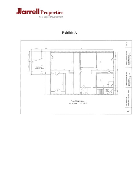 915 Sophia St, Fredericksburg, VA en alquiler - Plano del sitio - Imagen 3 de 3