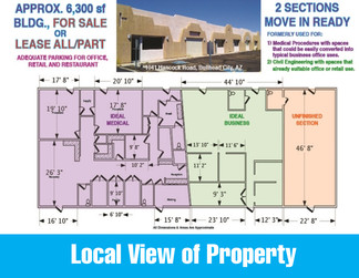 Más detalles para 1041 E Hancock Rd, Bullhead City, AZ - Oficina/Clínica en alquiler