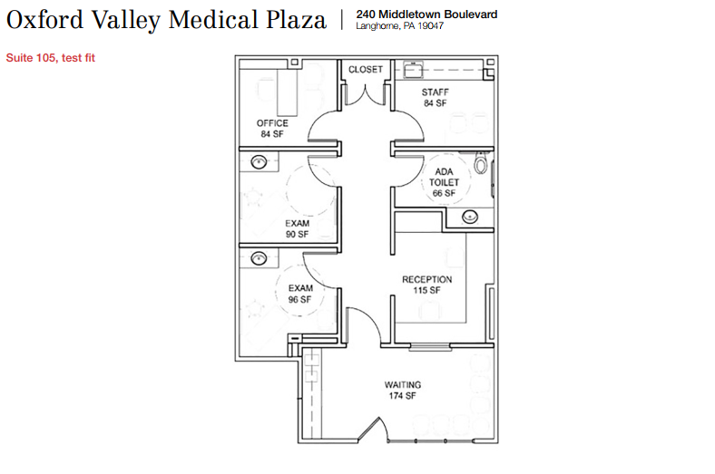 240 Middletown Blvd, Langhorne, PA en alquiler Foto del edificio- Imagen 1 de 1