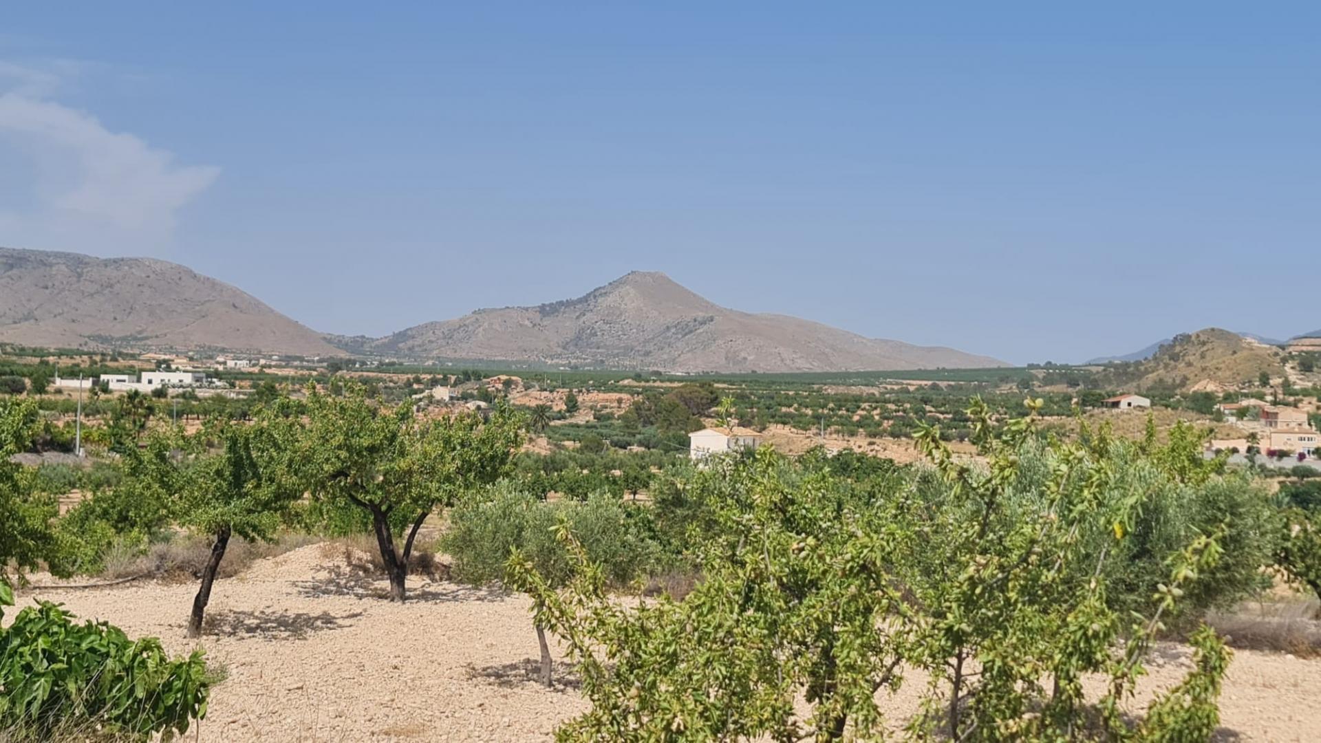 Terreno en Abanilla, Murcia en venta Vista aérea- Imagen 1 de 6