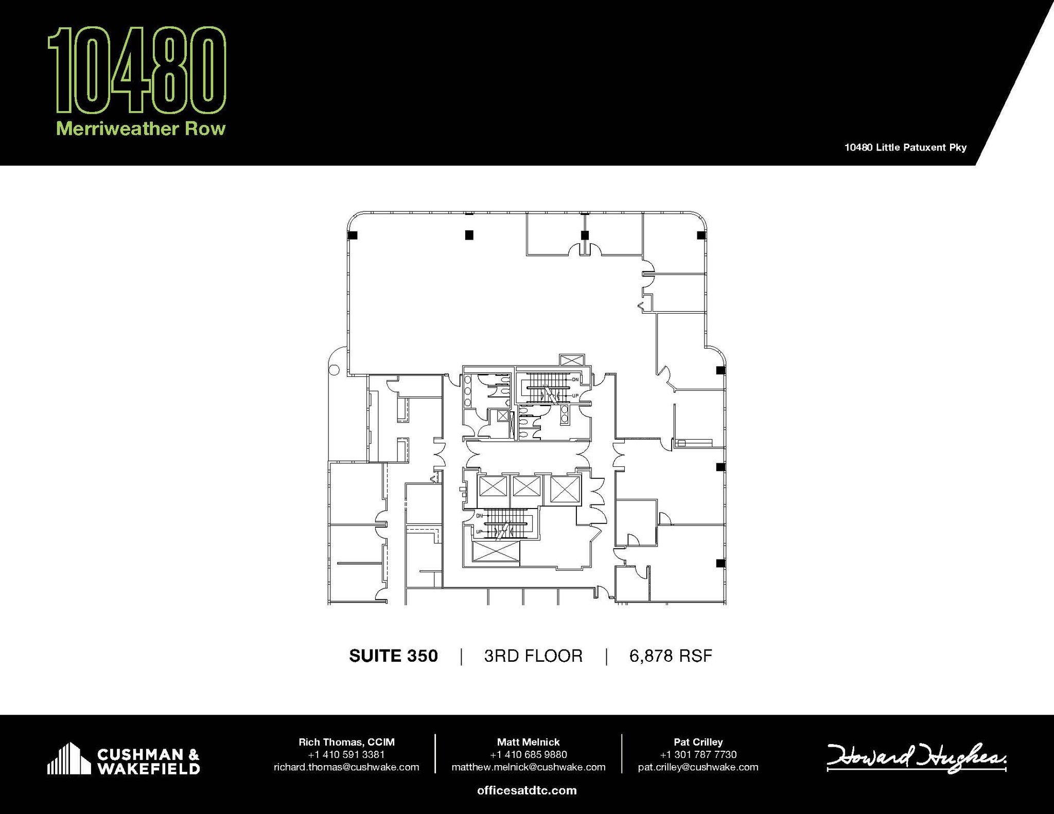 10480 Little Patuxent Pky, Columbia, MD en alquiler Plano de la planta- Imagen 1 de 1