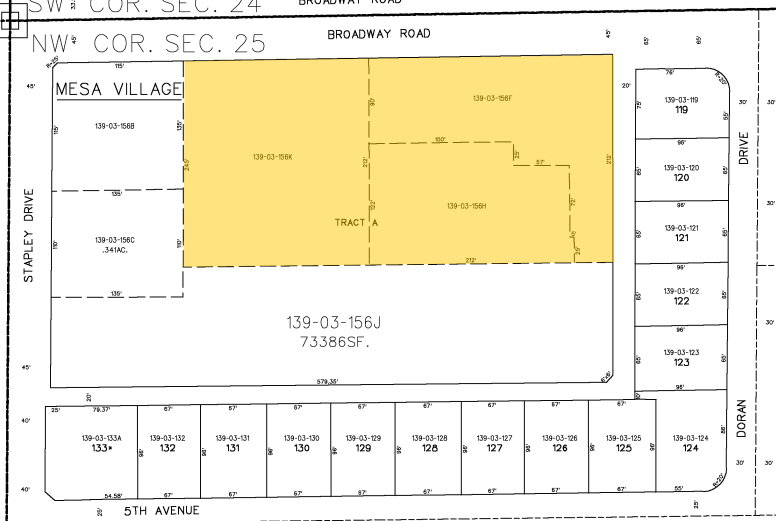 1241 E Broadway Rd, Mesa, AZ en alquiler - Plano de solar - Imagen 2 de 17