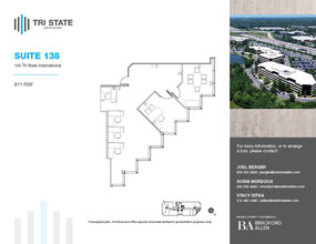 300 Tri State International, Lincolnshire, IL en alquiler Plano de la planta- Imagen 1 de 1