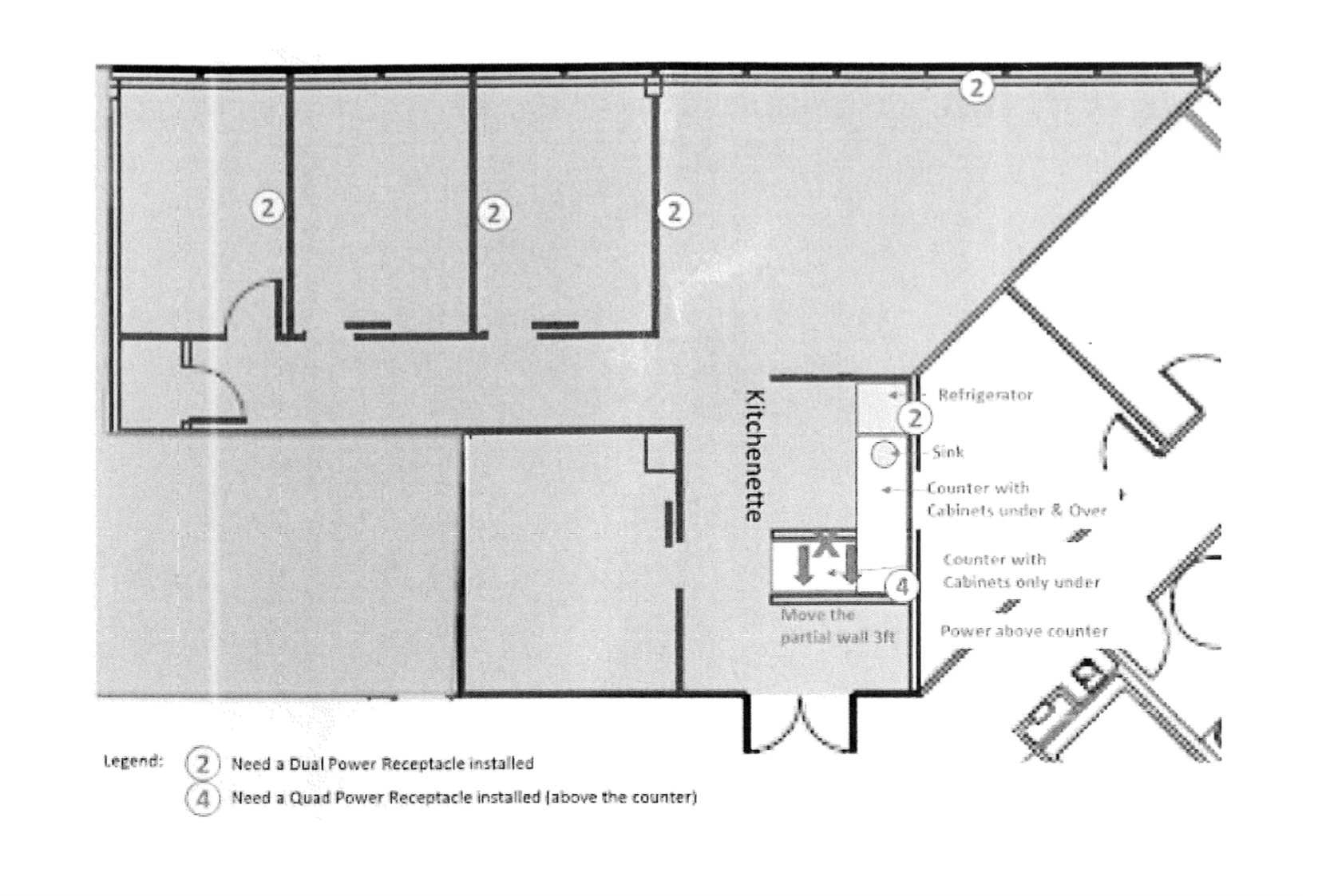 5400 Shawnee Rd, Alexandria, VA en alquiler Plano de la planta- Imagen 1 de 1