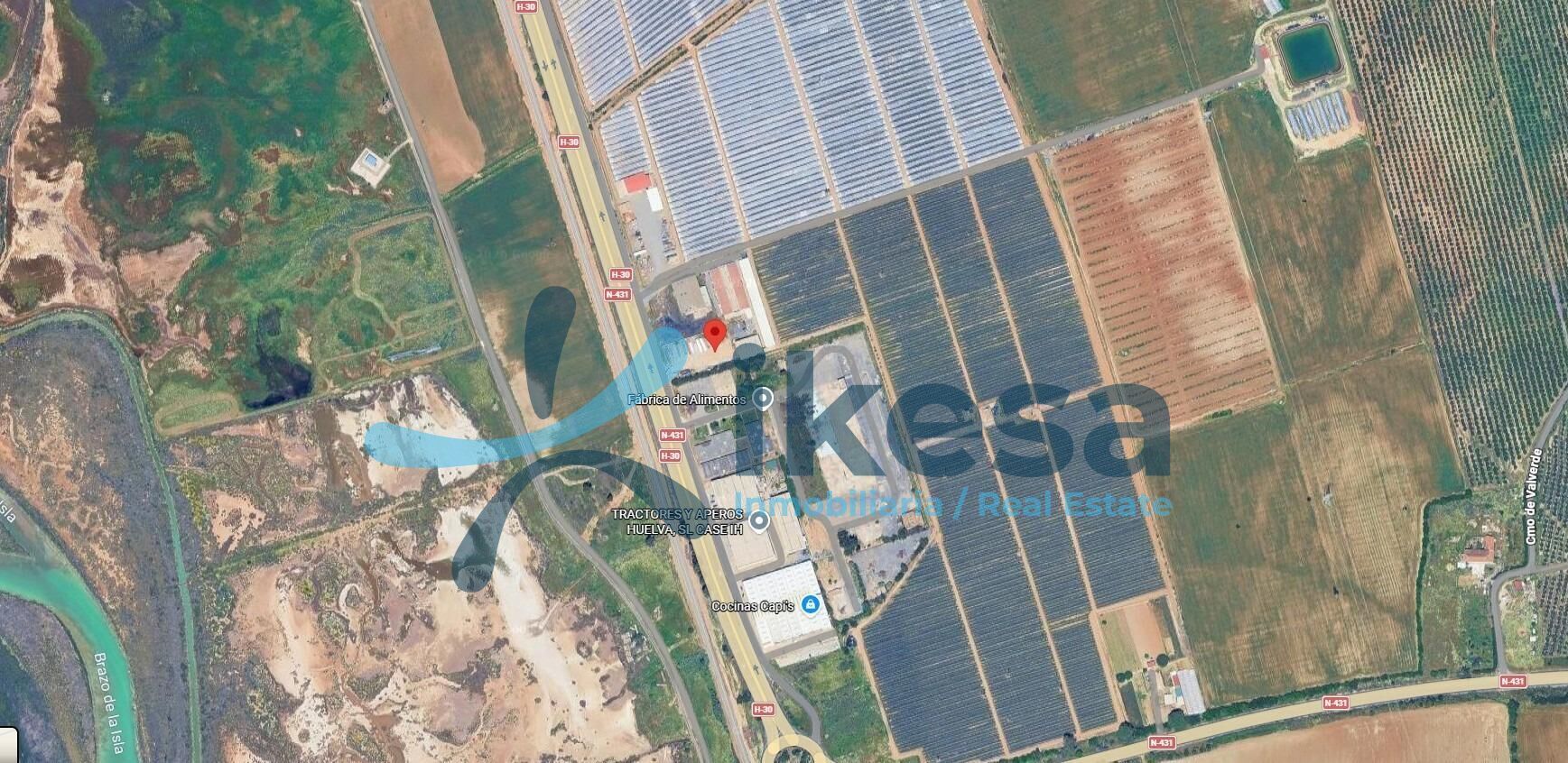 Nave en Huelva, Huelva en venta Vista aérea- Imagen 1 de 4