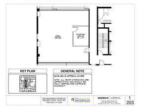 1 Neshaminy Interplex, Trevose, PA en alquiler Plano de la planta- Imagen 2 de 2