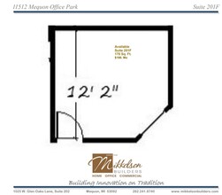 11512 N Port Washington Rd, Mequon, WI en alquiler Plano de la planta- Imagen 1 de 1