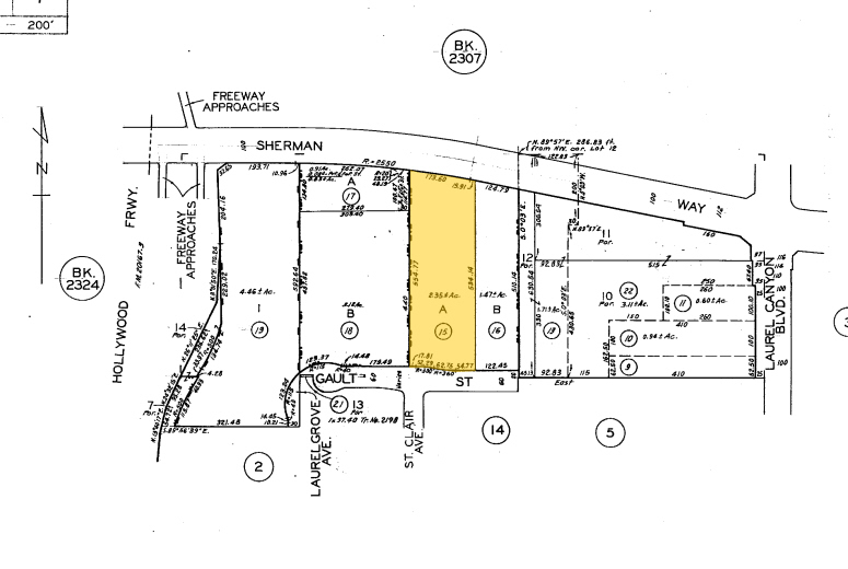 12222-12228 Sherman Way, North Hollywood, CA en alquiler - Plano de solar - Imagen 3 de 26