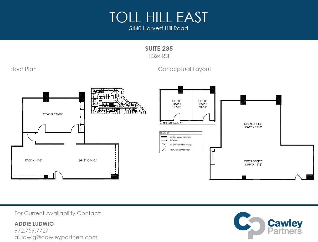 5440 Harvest Hill Rd, Dallas, TX en alquiler Plano de la planta- Imagen 1 de 1