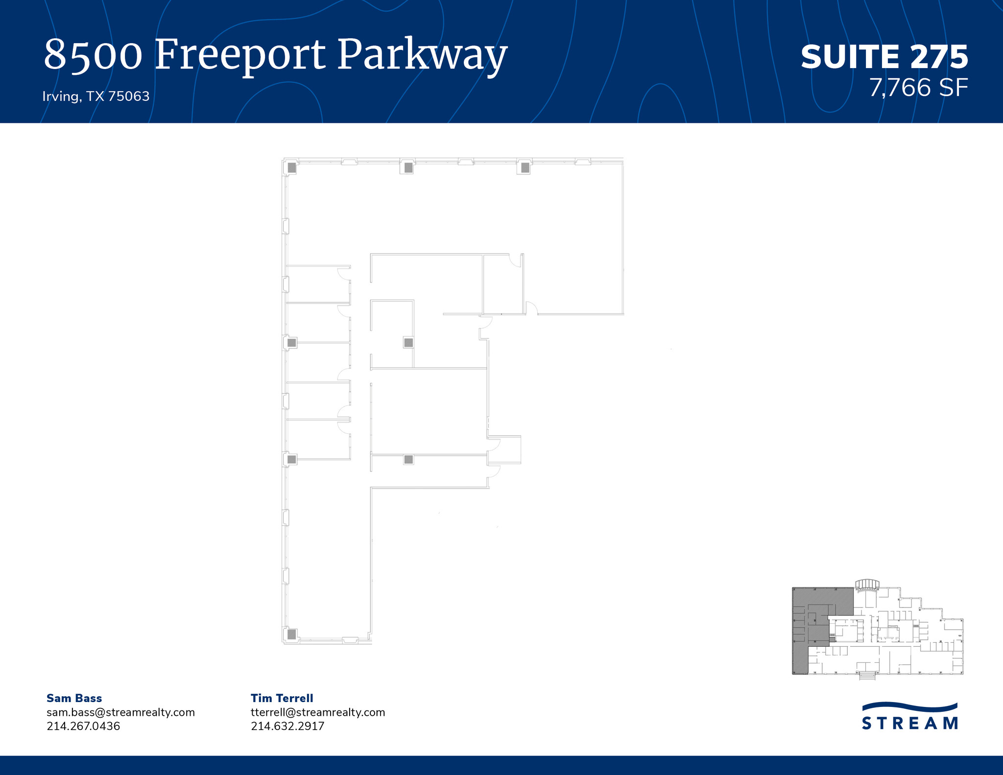 8500 Freeport Pkwy, Irving, TX en alquiler Plano de la planta- Imagen 1 de 2