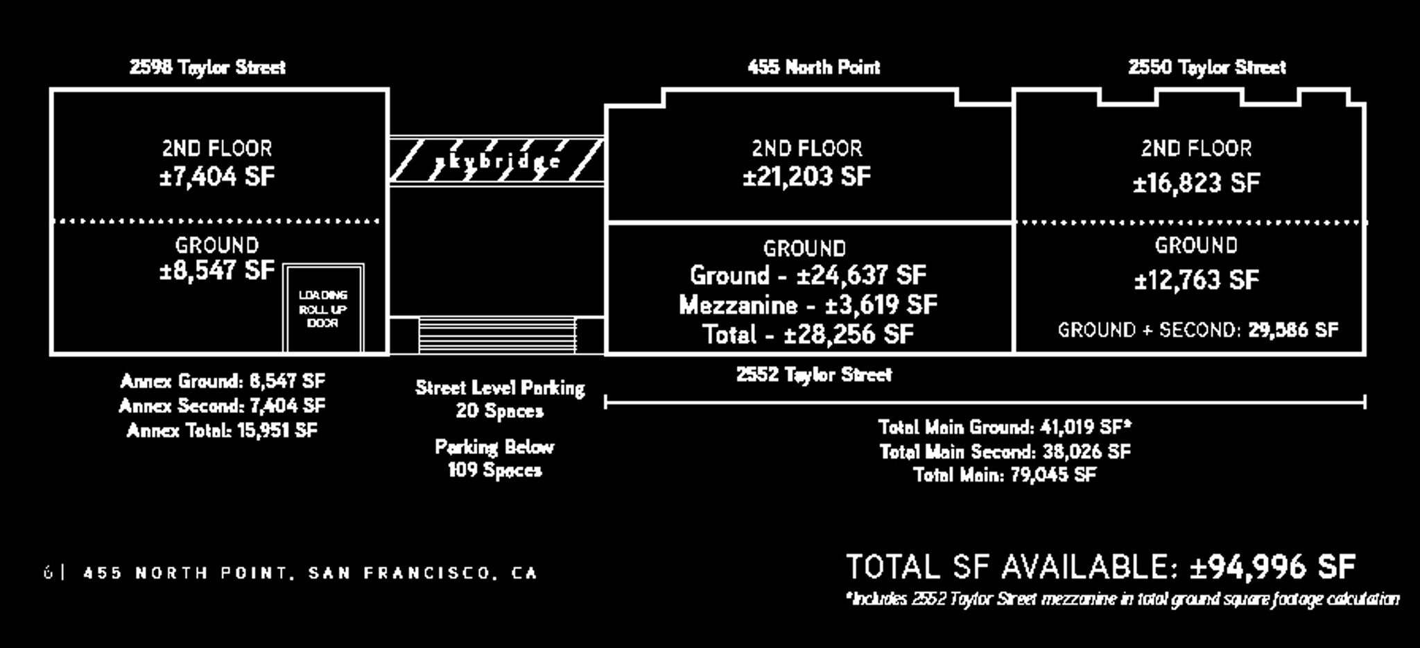 2552 Taylor St, San Francisco, CA en venta Plano de la planta- Imagen 1 de 1