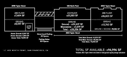 2552 Taylor St, San Francisco, CA en venta Plano de la planta- Imagen 1 de 1