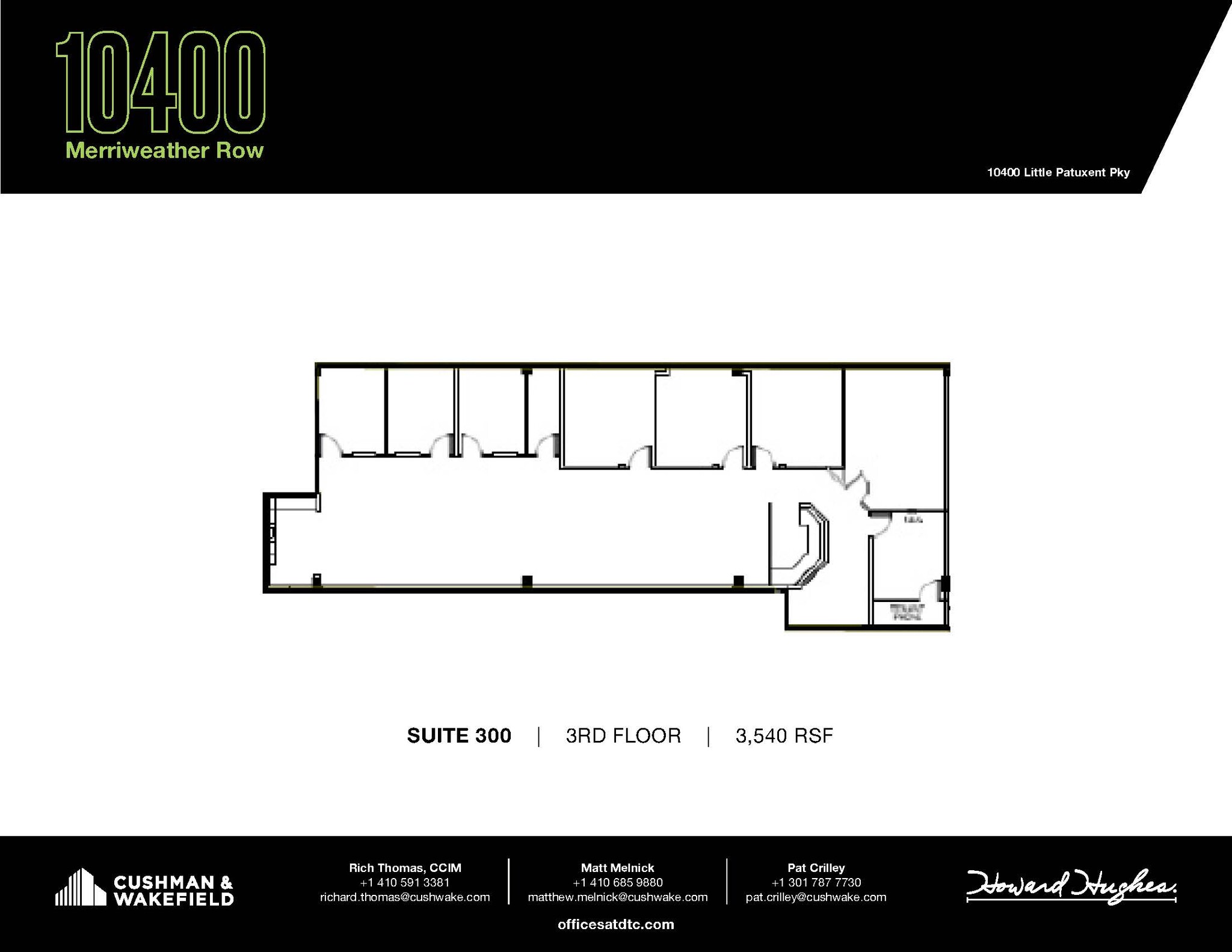 10480 Little Patuxent Pky, Columbia, MD en alquiler Plano de la planta- Imagen 1 de 1