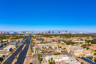 3530 E Flamingo Rd, Las Vegas, NV - vista aérea  vista de mapa