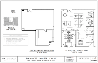 1395 S Marietta Pky SE, Marietta, GA en alquiler Plano de la planta- Imagen 1 de 1