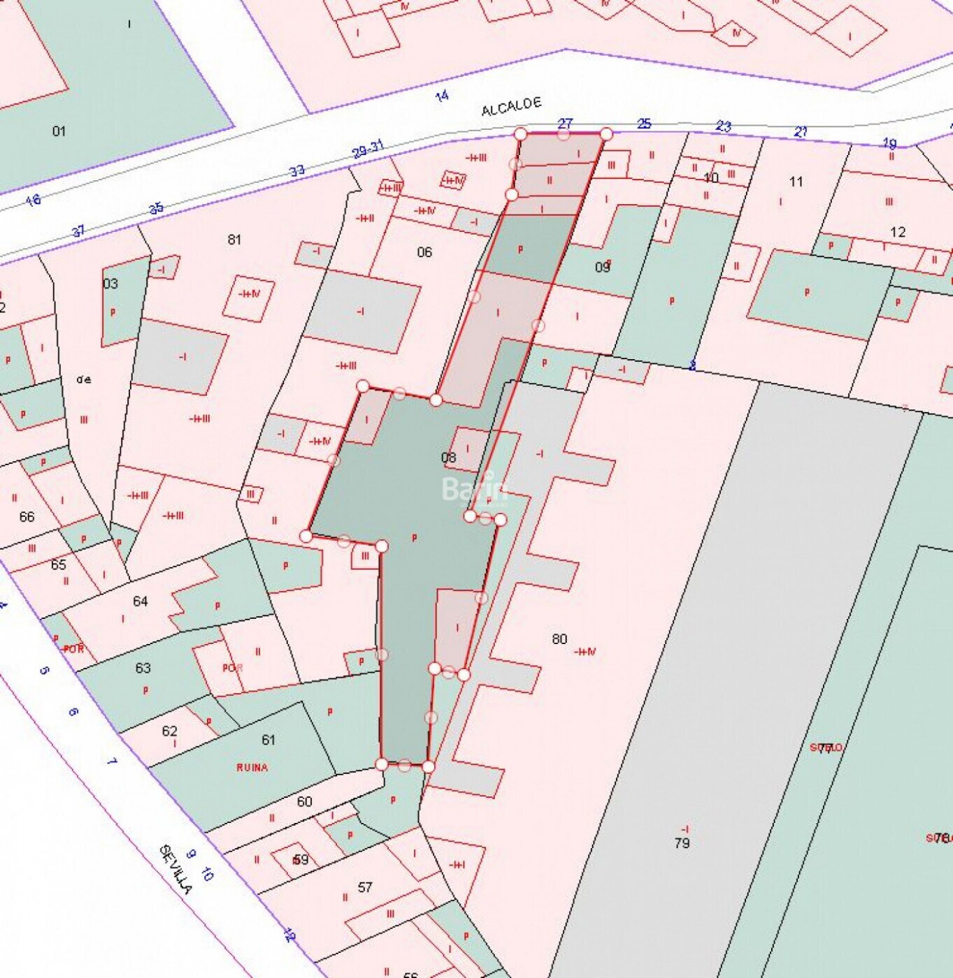 Calle Alcalde Manuel Marín, 27, Camas, Sevilla en venta Plano del sitio- Imagen 1 de 5