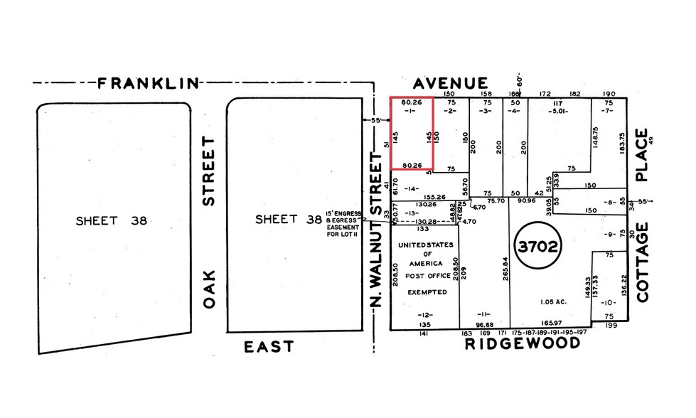 51 N Walnut St, Ridgewood, NJ en alquiler - Plano de solar - Imagen 2 de 2