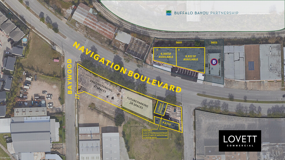 5644 Navigation Blvd, Houston, TX en alquiler - Plano del sitio - Imagen 3 de 12