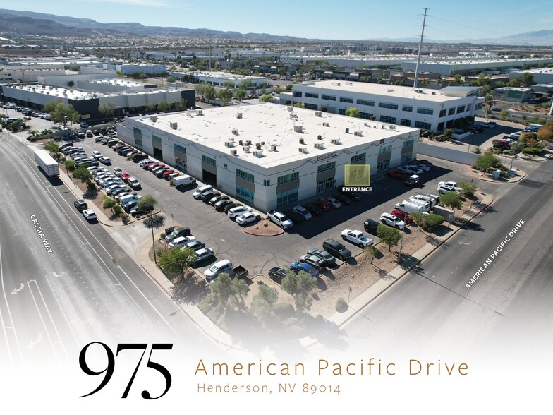 975 American Pacific Dr, Henderson, NV en alquiler - Foto del edificio - Imagen 1 de 11