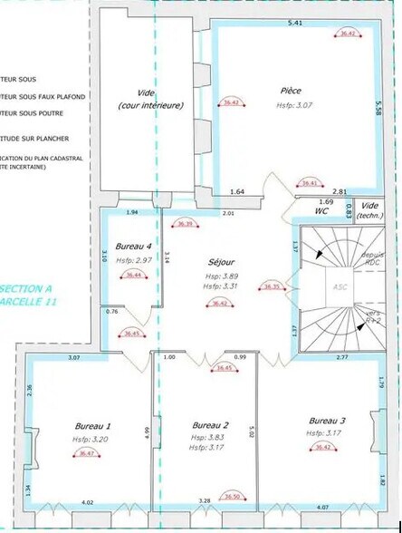 30 Rue Montgrand, Marseille en venta - Plano de la planta - Imagen 3 de 3