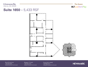 6 Concourse Pky NE, Atlanta, GA en alquiler Plano de la planta- Imagen 1 de 1