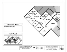 7 Neshaminy Interplex, Trevose, PA en alquiler Plano de la planta- Imagen 1 de 1