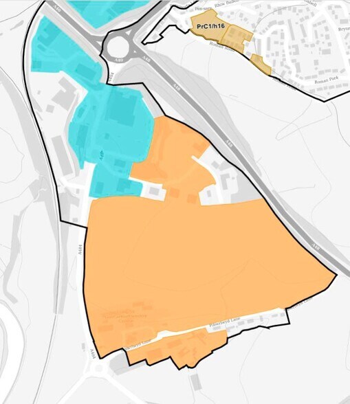 Pibwrlwyd Ln, Carmarthen en venta - Plano del sitio - Imagen 3 de 5