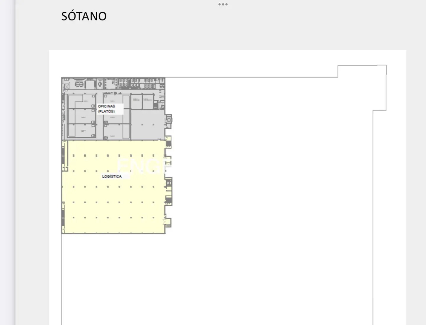 Nave en Palau-solità i Plegamans, Barcelona en alquiler Plano de planta tipo- Imagen 1 de 1
