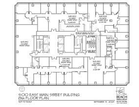 500 E Main St, Norfolk, VA en alquiler Plano de la planta- Imagen 1 de 5