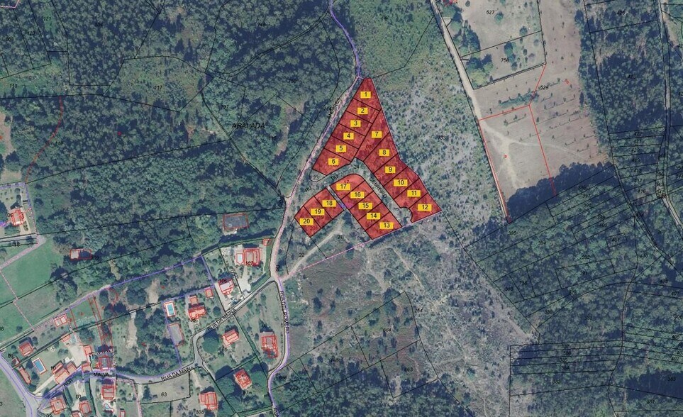 Rúa Ancares, 15, Vilagarcía de Arousa, Pontevedra en alquiler - Plano del sitio - Imagen 3 de 4