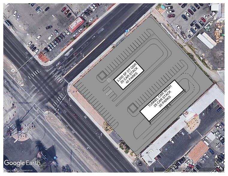 3151 Fremont st, Las Vegas, NV en alquiler - Plano del sitio - Imagen 2 de 2