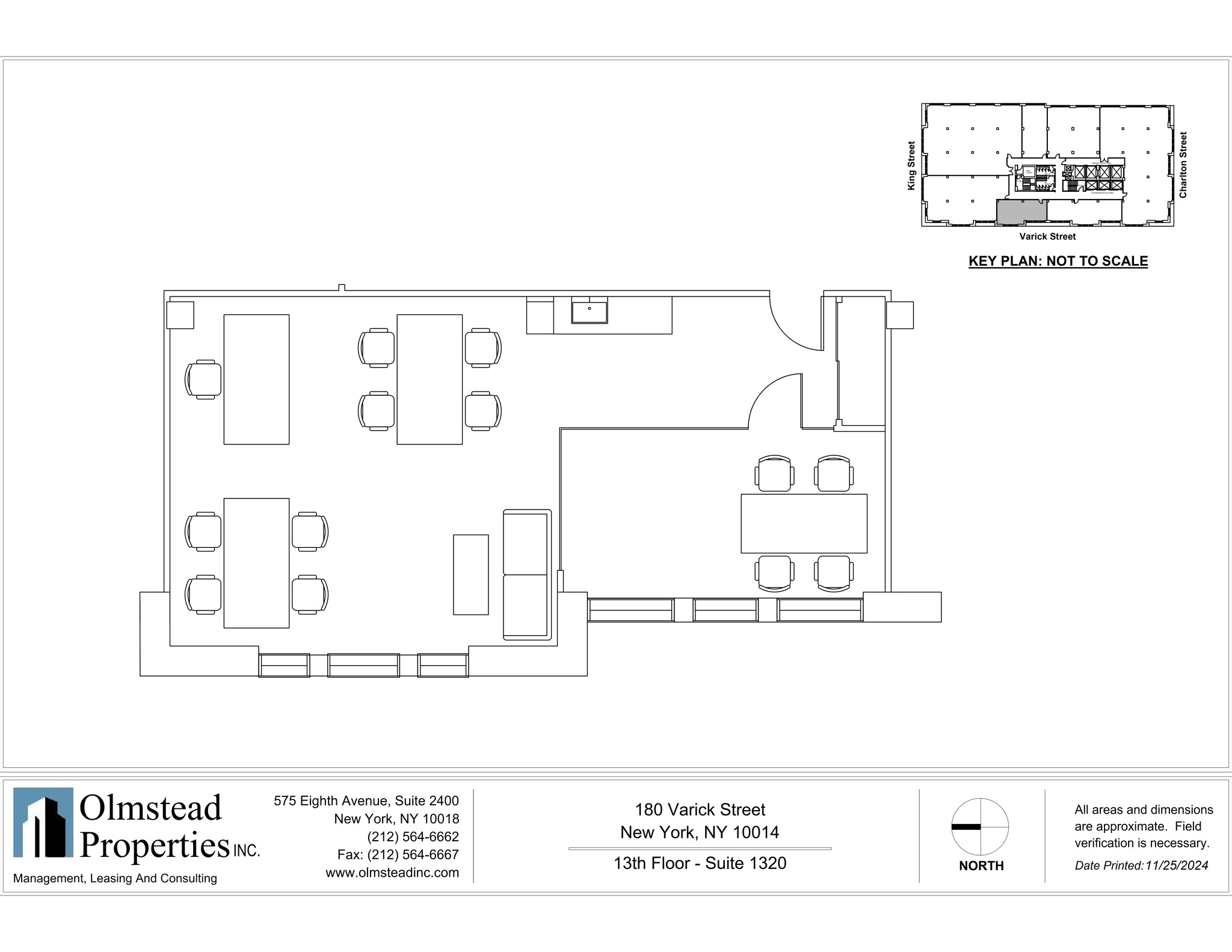 180 Varick St, New York, NY en alquiler Plano del sitio- Imagen 1 de 1