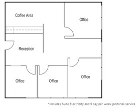 9150 Chesapeake Dr, San Diego, CA en alquiler Plano de la planta- Imagen 1 de 1