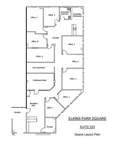 8080 Old York Rd, Elkins Park, PA en alquiler Plano de la planta- Imagen 1 de 1