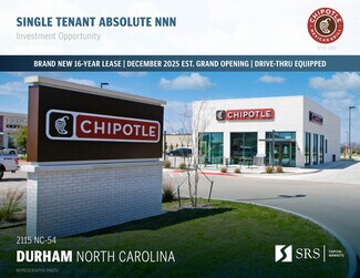 Más detalles de 2115 E NC Highway 54, Durham, NC - Local en venta