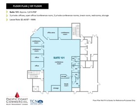 296 H St, Chula Vista, CA en alquiler Plano de la planta- Imagen 1 de 1