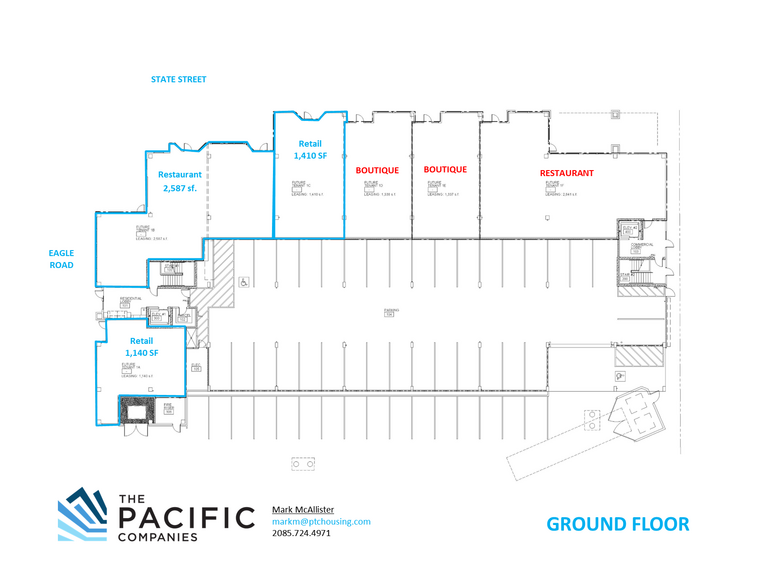 67 E State St, Eagle, ID en alquiler - Plano de la planta - Imagen 3 de 4