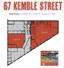 67 Kemble St, Boston, MA en alquiler Plano de la planta- Imagen 1 de 1