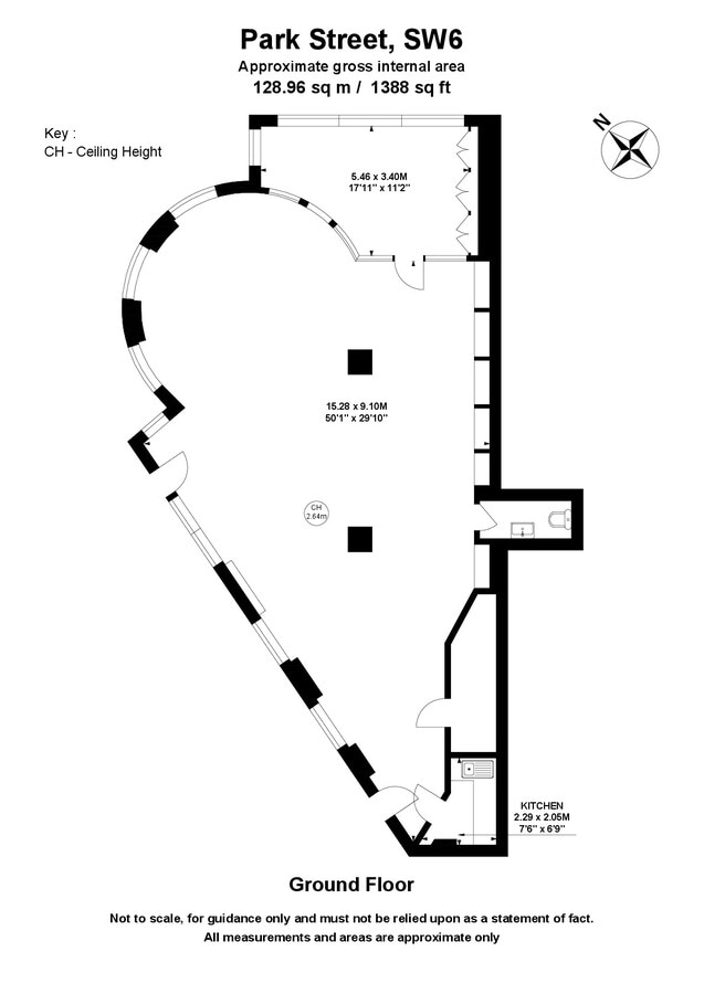 Imperial Rd, London, LND SW6 2EP - Unidad 1 -  - Plano de la planta - Image 2 of 7