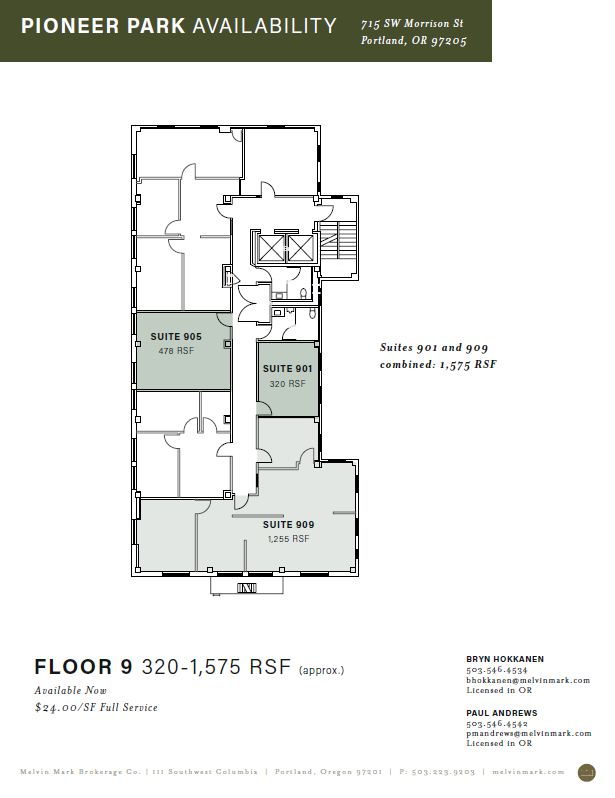 715-719 SW Morrison St, Portland, OR en alquiler Foto del edificio- Imagen 1 de 1