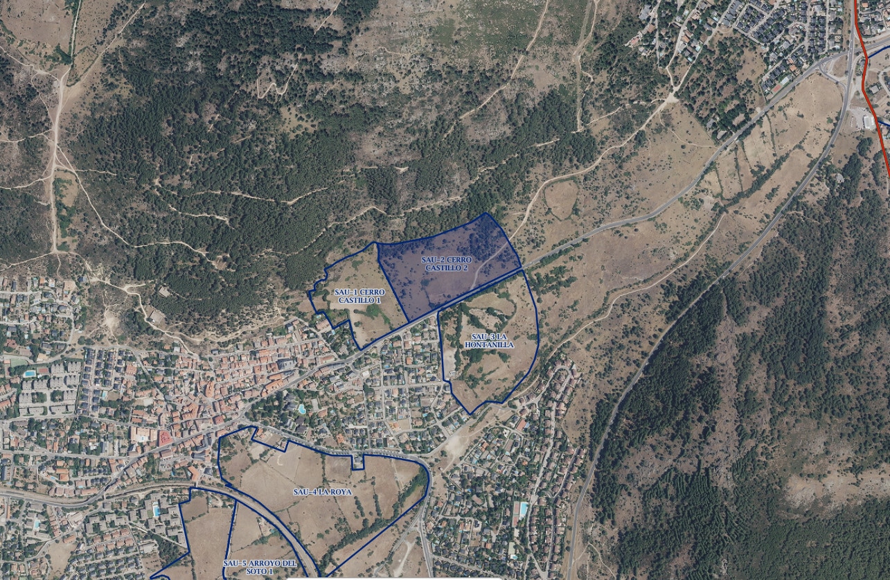 Terreno en Collado Mediano, Madrid en venta Plano de la planta- Imagen 1 de 4