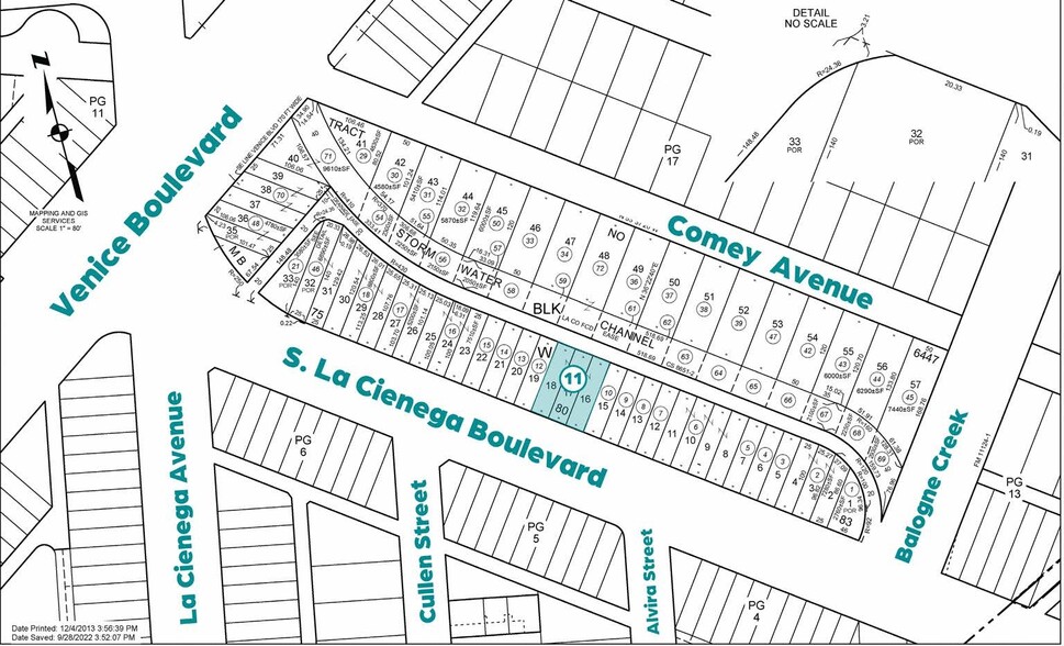 2672 S La Cienega Blvd, Los Angeles, CA en alquiler - Plano de solar - Imagen 3 de 3