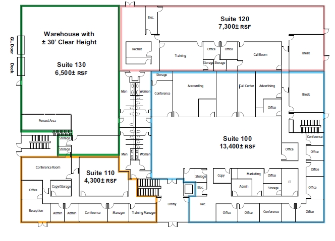 2440 Gold River Rd, Rancho Cordova, CA en alquiler Plano de la planta- Imagen 1 de 1