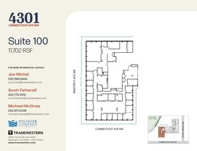 4301 Connecticut Ave NW, Washington, DC en alquiler Plano de la planta- Imagen 1 de 1