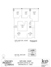 400-444 N Capitol St NW, Washington, DC en alquiler Plano de la planta- Imagen 1 de 2