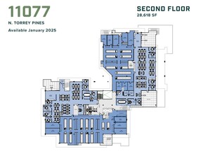 11085 N Torrey Pines Rd, La Jolla, CA en alquiler Plano de la planta- Imagen 1 de 1