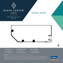 10851 N Black Canyon Hwy, Phoenix, AZ en alquiler Plano de la planta- Imagen 1 de 1