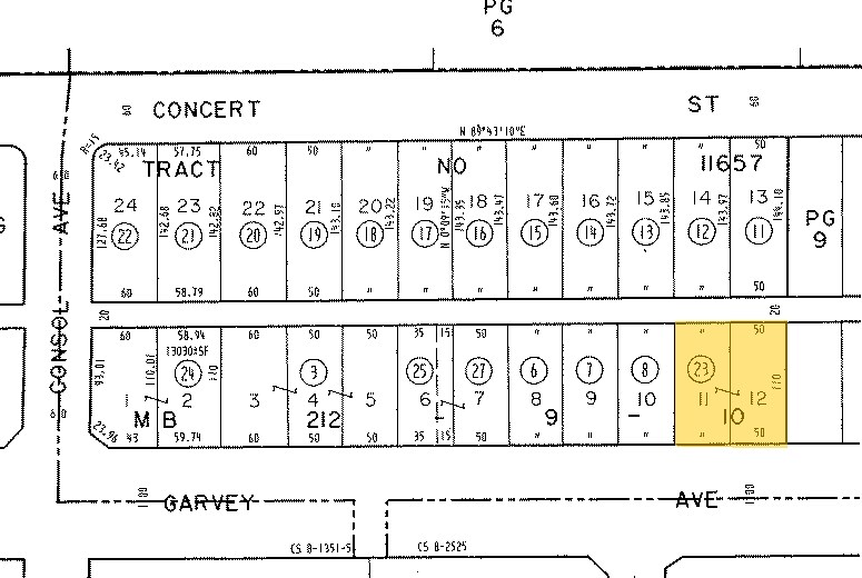 11203-11209 Garvey Ave, El Monte, CA en venta Plano de solar- Imagen 1 de 1