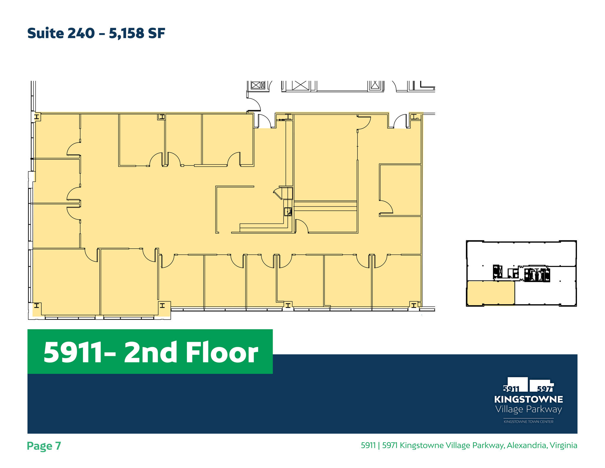 5900-5920 Kingstowne Towne Ctr, Alexandria, VA en alquiler Plano de la planta- Imagen 1 de 1